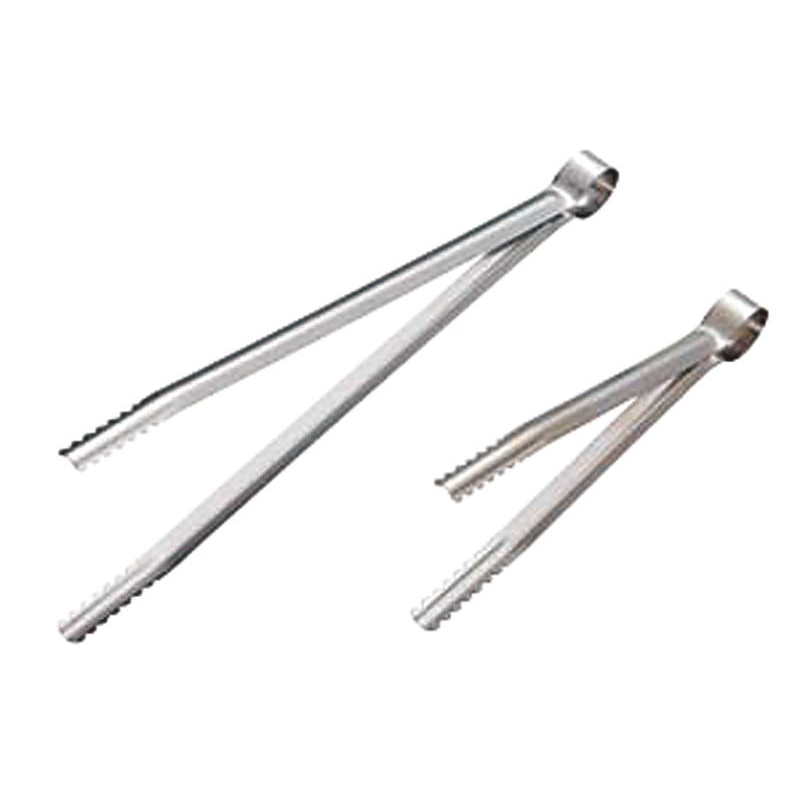 エコクリーン 18-0厚口炭バサミ 23.5cm 1個(ご注文単位1個)【直送品】