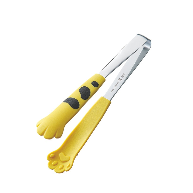 18-0卓上トングきゃっちだにゃん たま黄 1個(ご注文単位1個)【直送品】