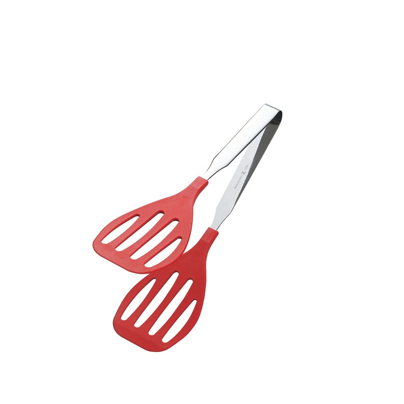 抗菌・耐熱カラーグリルトング250mm ブラック 1個(ご注文単位1個)【直送品】