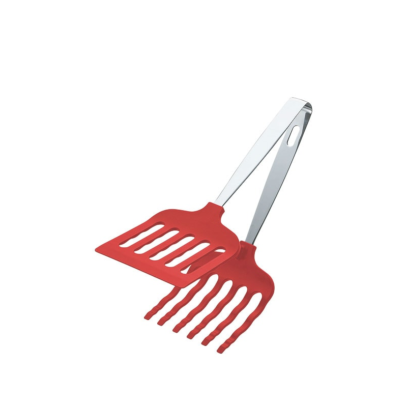 抗菌耐熱マルチグリルトング265mm 赤 1個(ご注文単位1個)【直送品】
