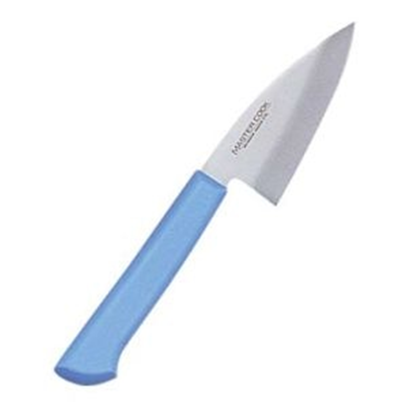 マスターコック MCAK-105 小出刃(片刃) 10.5cm ブルー 1個(ご注文単位1個)【直送品】