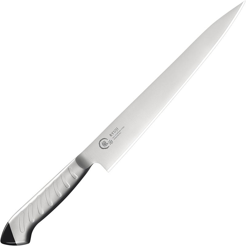 龍治 ステンカラー 筋引 270mm 黒 RYS-23B 1個（ご注文単位1個）【直送品】