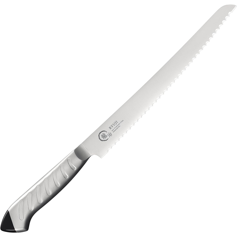 龍治 ステンカラー パンスライサー 230mm 黒 RYS-24B 1個（ご注文単位1個）【直送品】