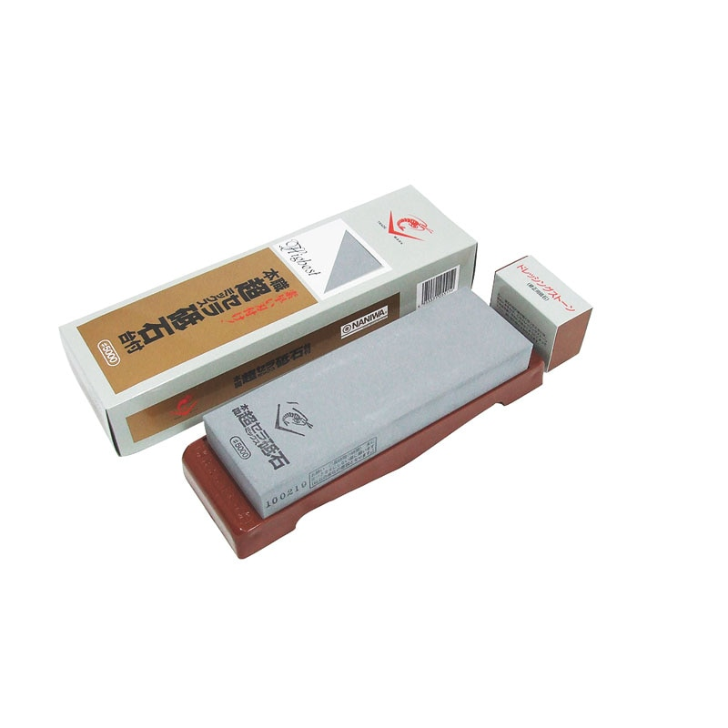 超セラミック砥石台付 #5000 超仕上 グレー 1個（ご注文単位1個）【直送品】