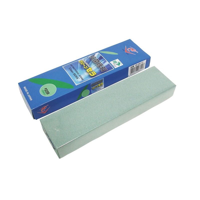 抗菌クリーンセラ#220荒砥石 1丁掛 1個(ご注文単位1個)【直送品】