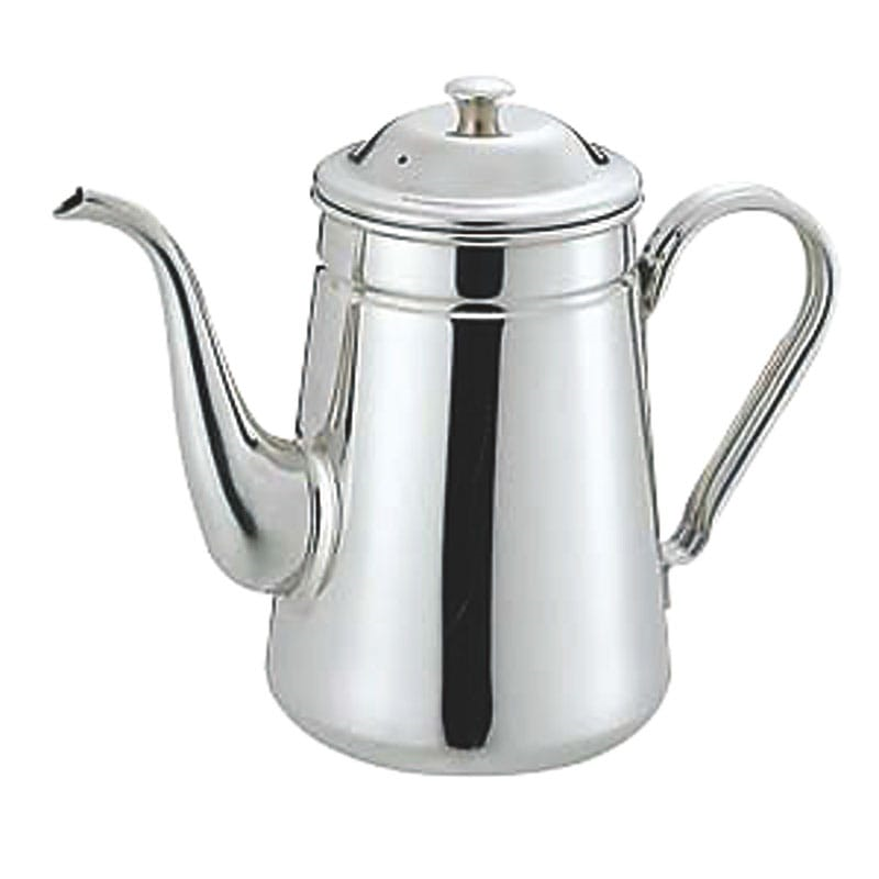 18-8コーヒーポット #16細口 3000cc 1個（ご注文単位1個）【直送品】