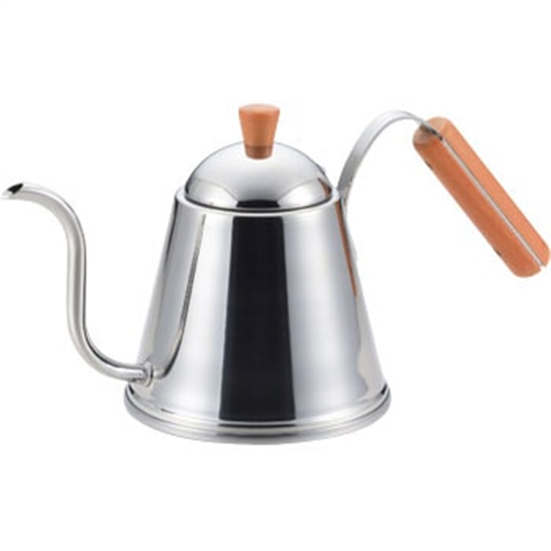 18-8カフェタイム木柄ドリップポット 1個（ご注文単位1個）【直送品】