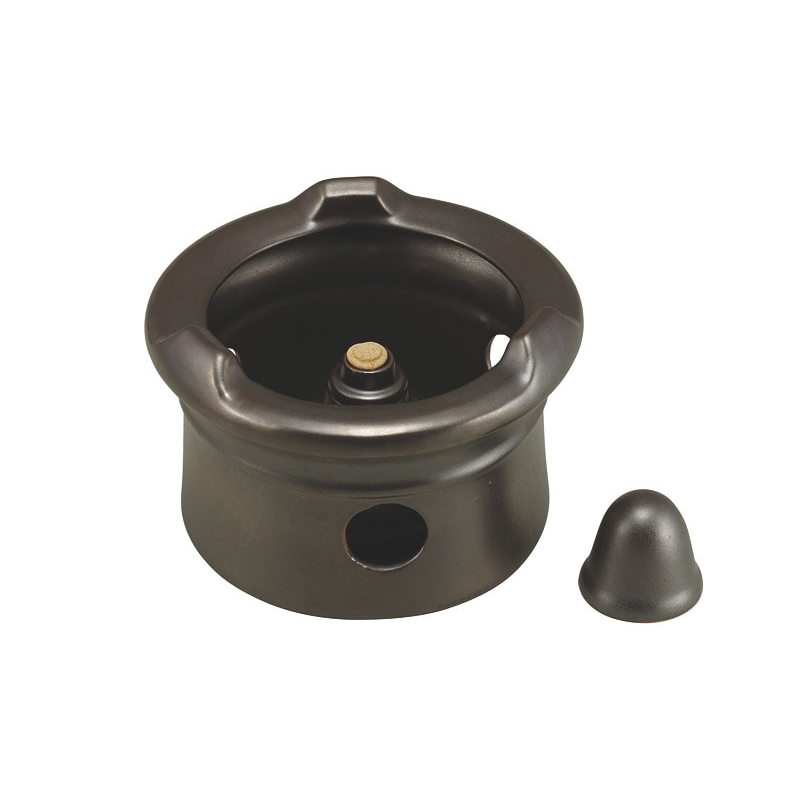 黒釉丸型コンロアルコール用 1個（ご注文単位1個）【直送品】