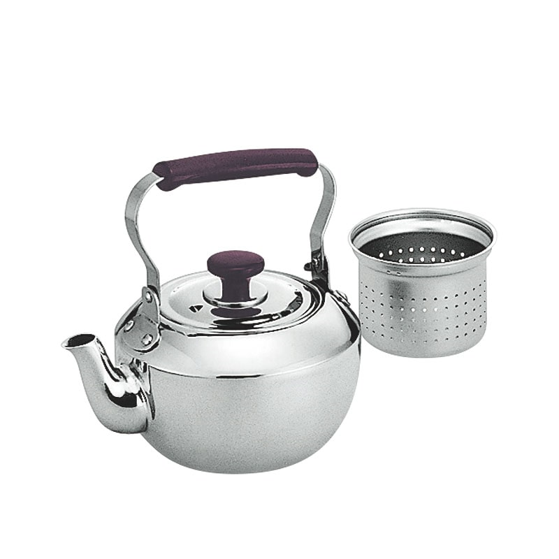 18-8(玉)急須 0.7L 1個（ご注文単位1個）【直送品】