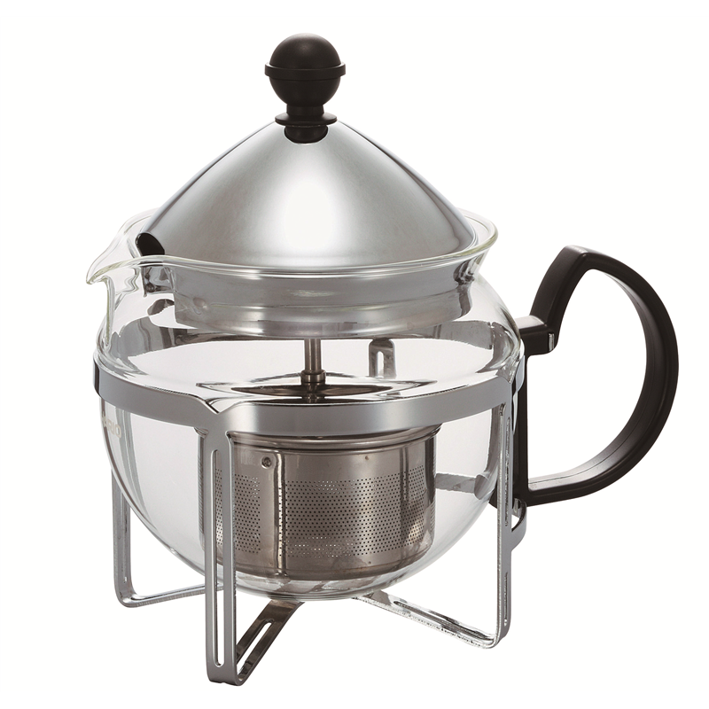 茶王 大 シルバー 600cc CHAN-4SV 1個（ご注文単位1個）【直送品】