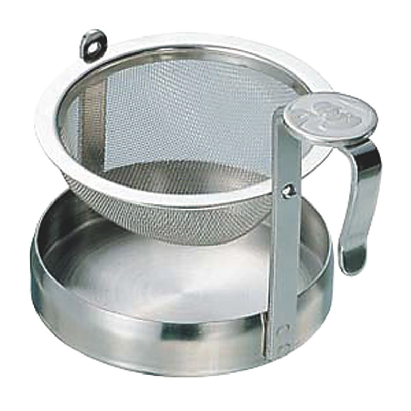 18-8回転茶こし 大 1個（ご注文単位1個）【直送品】