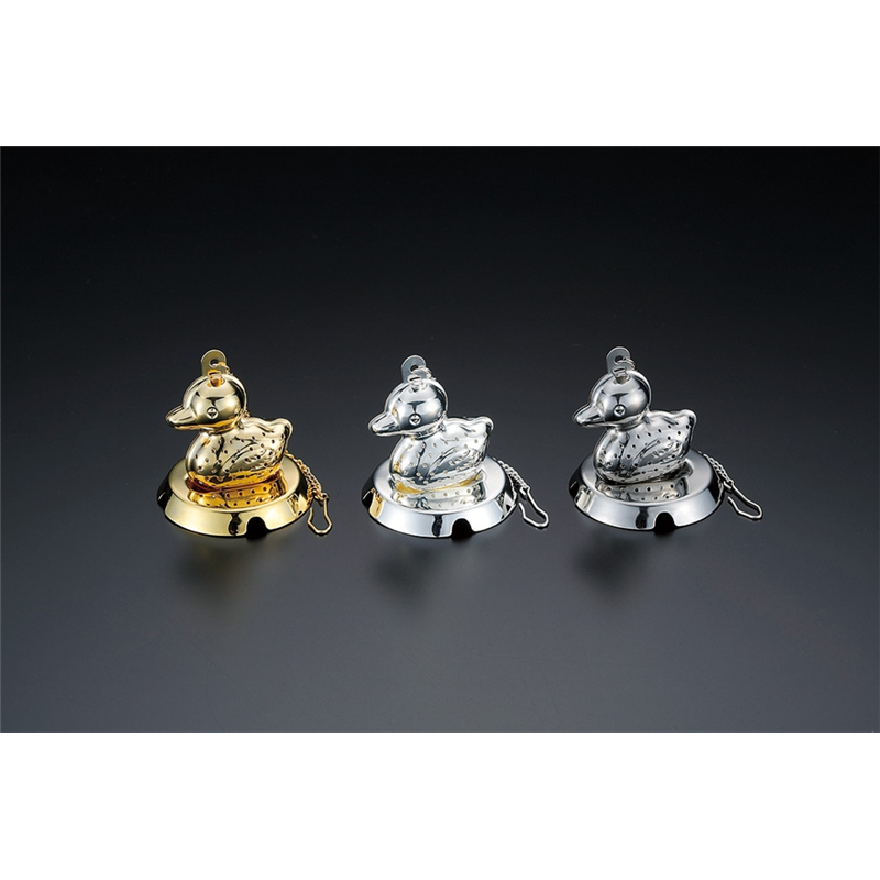 カルガモ型ストレーナー 18-8 1個(ご注文単位1個)【直送品】