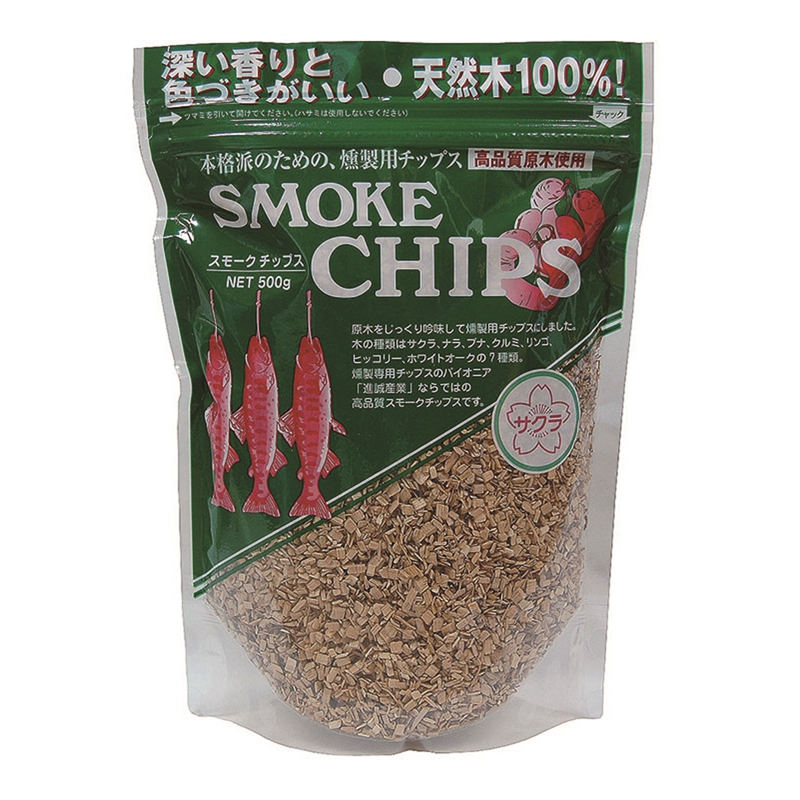 進誠 スモークチップス 桜 1個（ご注文単位1個）【直送品】