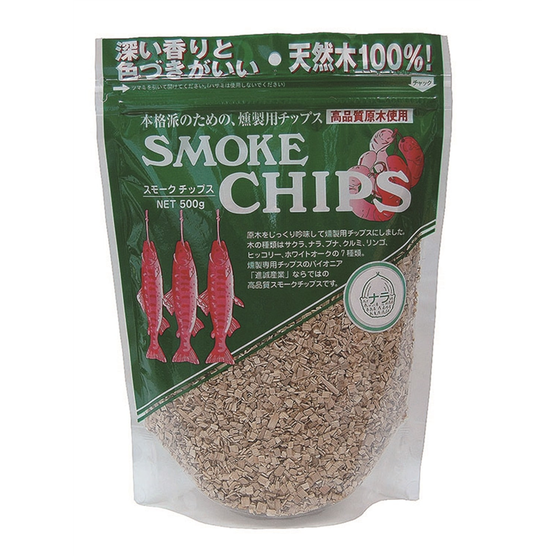 進誠 スモークチップス ナラ 1個（ご注文単位1個）【直送品】