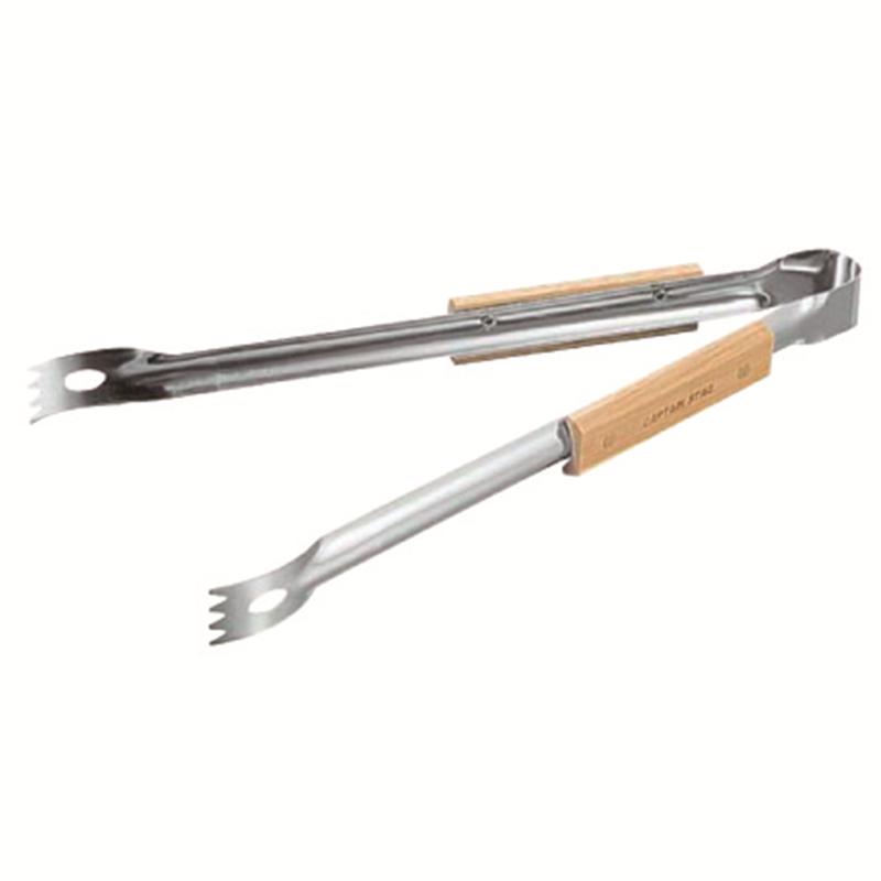 クラーク 木柄バーベキュートング M-9090 1個(ご注文単位1個)【直送品】