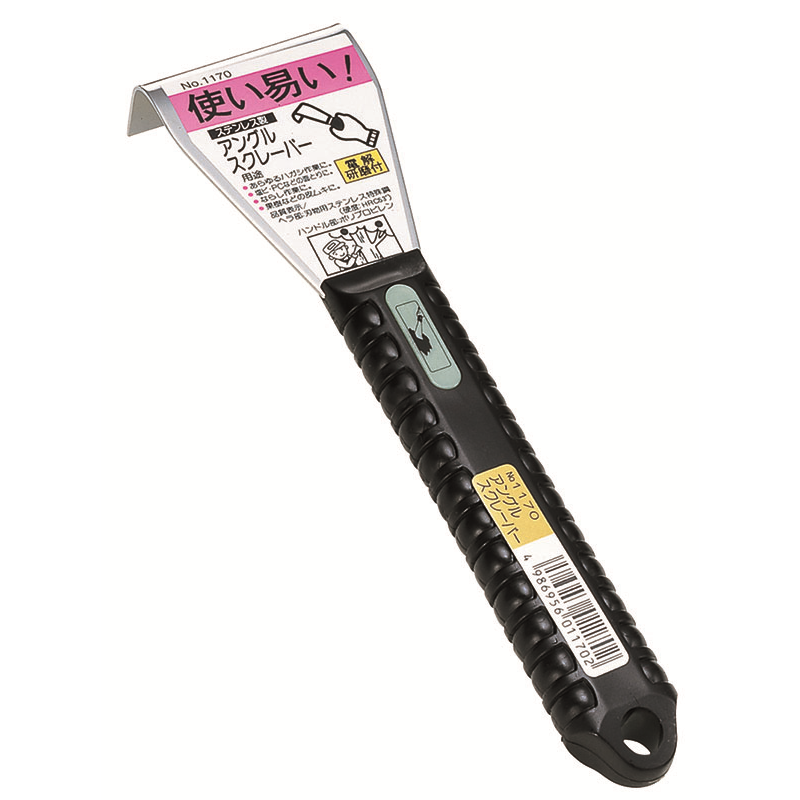 PC柄アングルスクレーパー №1170 1個(ご注文単位1個)【直送品】