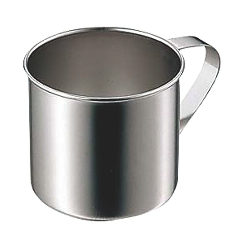 柏18-8手付コップ 7cm(270cc) 1個（ご注文単位1個）【直送品】