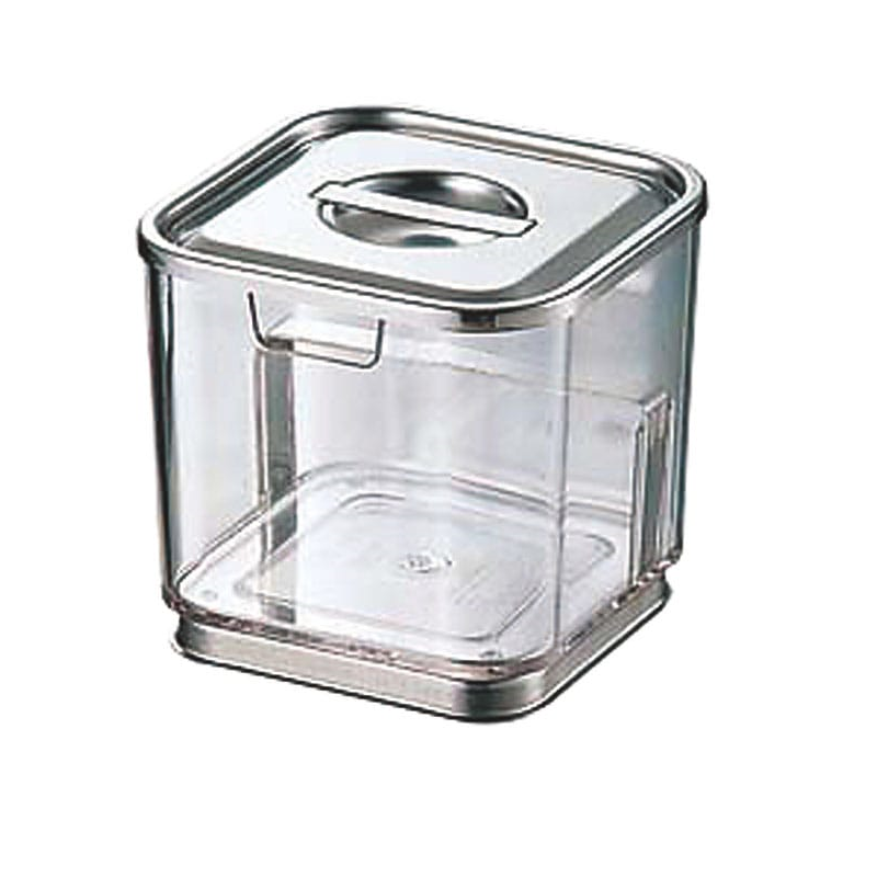 ポリカーボネイト角タレ入(台付) 1個（ご注文単位1個）【直送品】