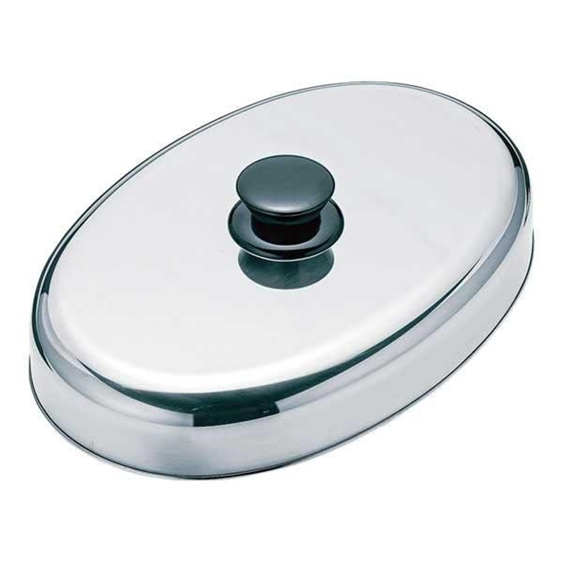 CLO 18-8小判型ステーキカバー 1個（ご注文単位1個）【直送品】