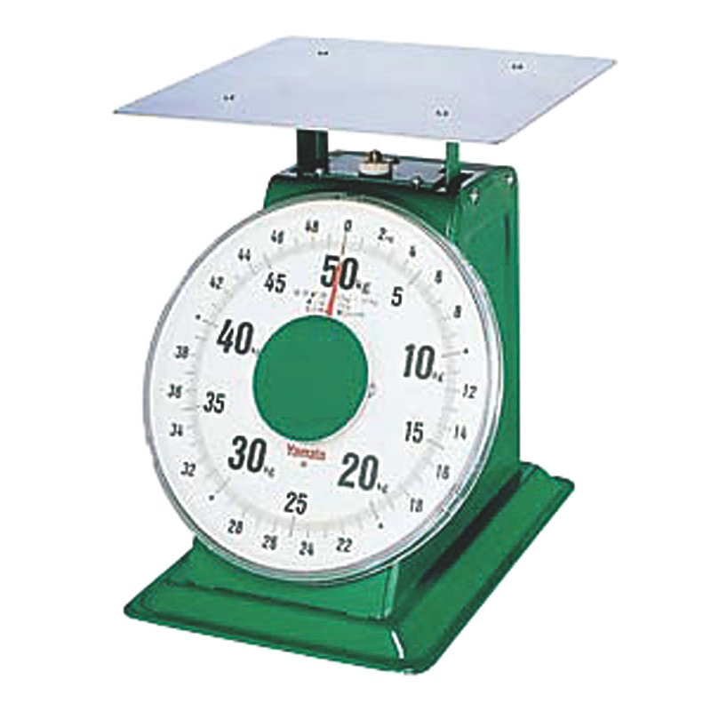 ヤマト 上皿自動秤 特大型 平皿付 50kg SD-50 1個（ご注文単位1個）【直送品】