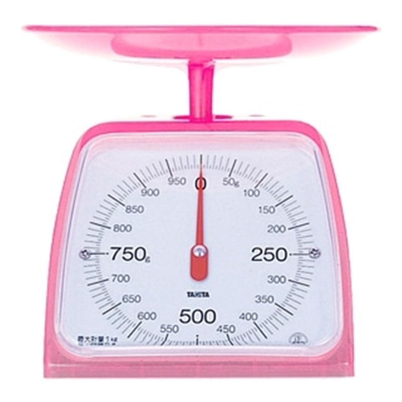 タニタ KA-001-CP(Cピンク) クッキングスケール 1kg 1個（ご注文単位1個）【直送品】