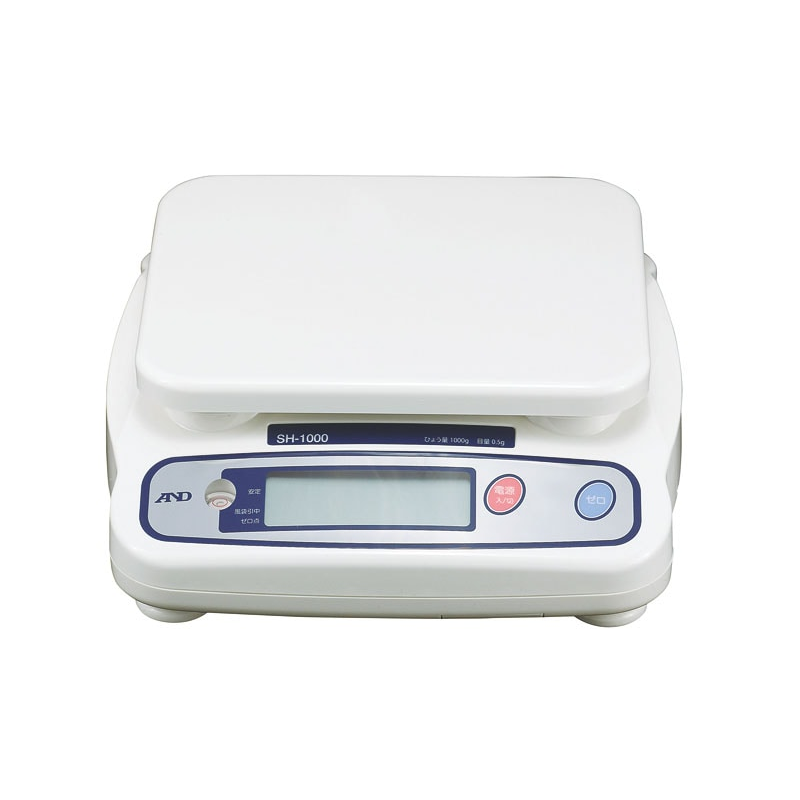 A&D デジタル秤 SH-12K 12㎏ 皿寸法230x190 1個（ご注文単位1個）【直送品】