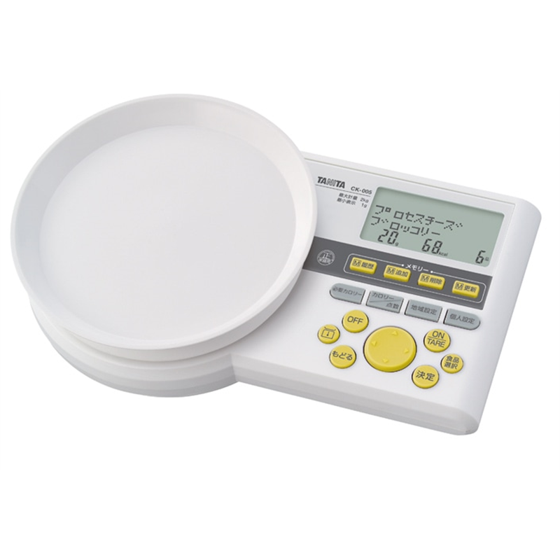 タニタ CK-005-WH カロリースケール 2kg 1個（ご注文単位1個）【直送品】