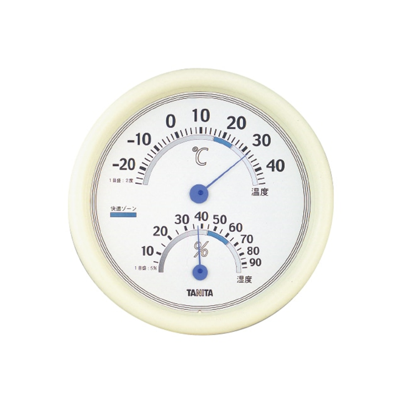 タニタ TT-513-WH 温湿度計 1個(ご注文単位1個)【直送品】