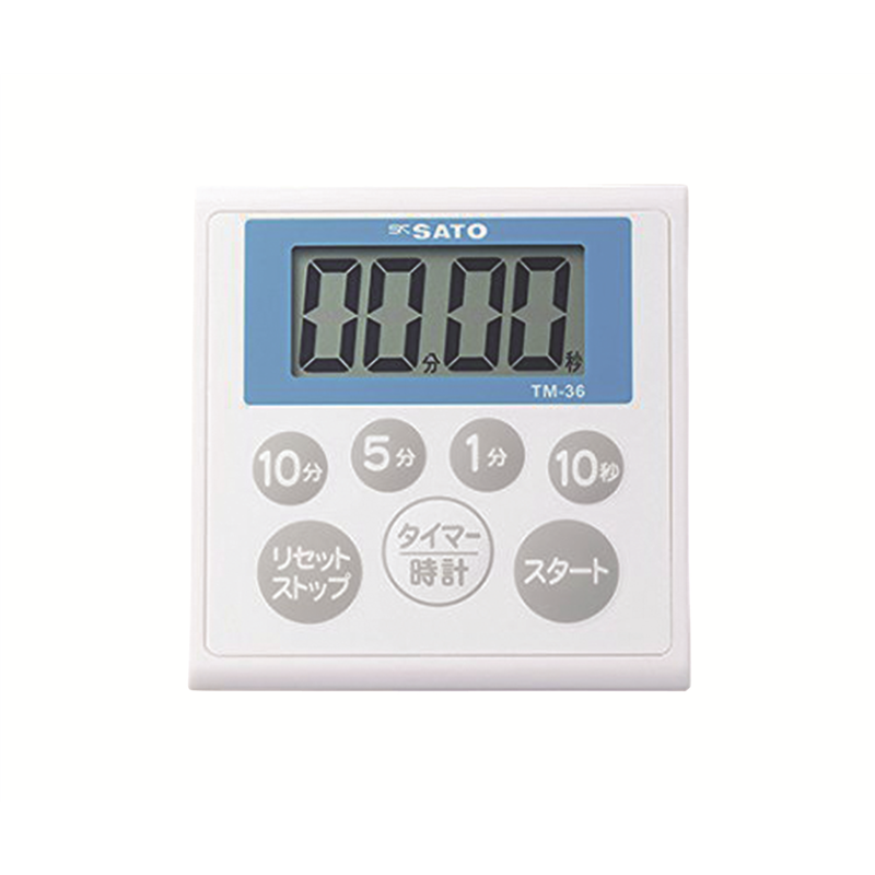 SATO 防水キッチンタイマー TM-36 1個（ご注文単位1個）【直送品】