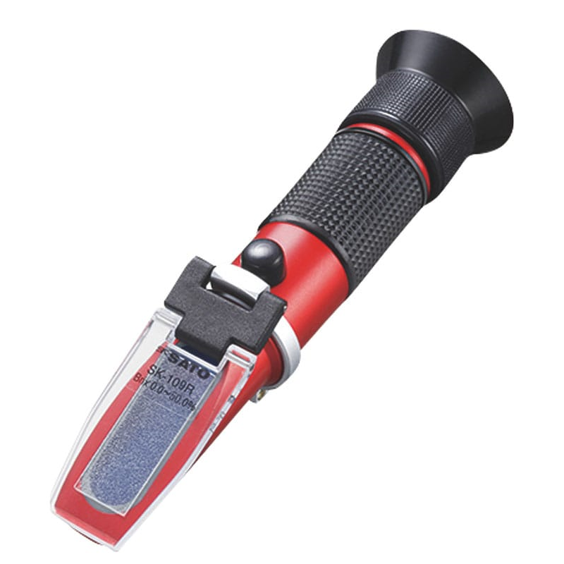 SATO SK-200R 手持屈折計(食塩濃度0.0~28.0%) 1個（ご注文単位1個）【直送品】