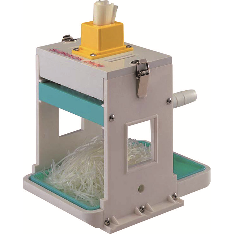 白髪ネギカッター シラガ2000 手動(芯なしタイプ) 1個（ご注文単位1個）【直送品】