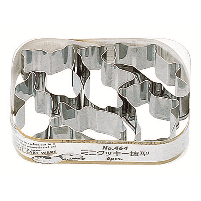 STミニクッキー抜型 6PC #464 1個（ご注文単位1個）【直送品】