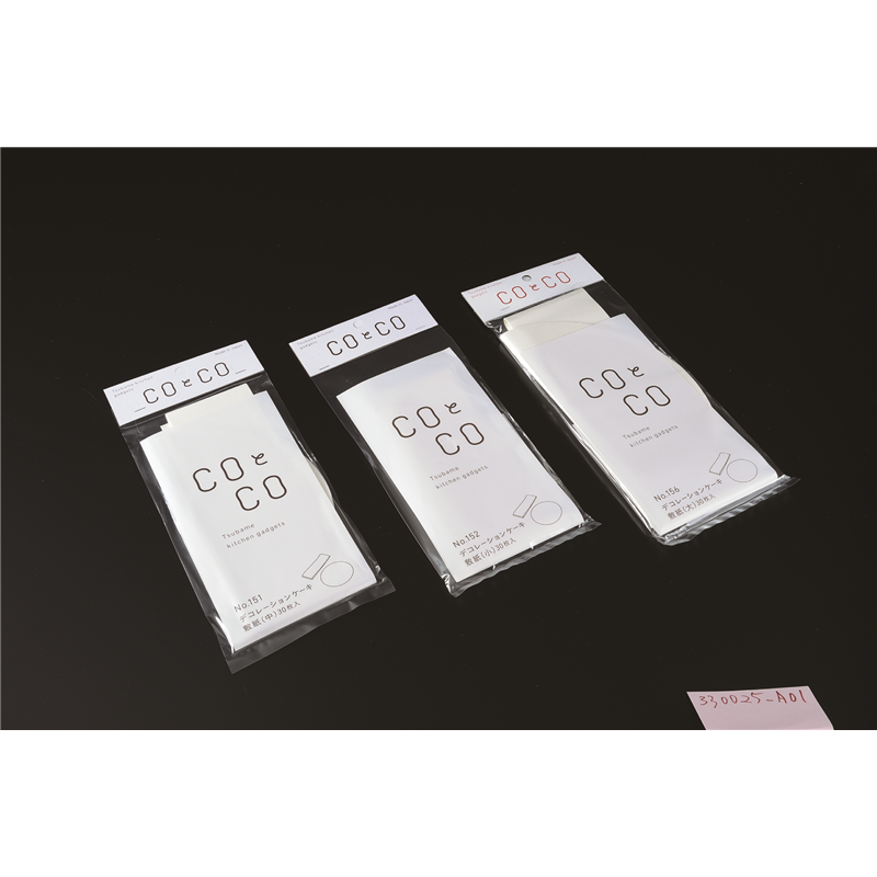 デコレーションケーキ敷紙 大 №156 1個（ご注文単位1個）【直送品】