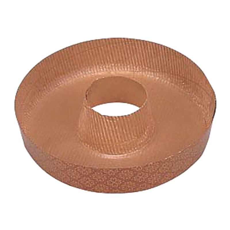 (S) ペーパーボード エンゼルケーキ焼型 18cm 1袋3個入 PB-0042 1個（ご注文単位1個）【直送品】