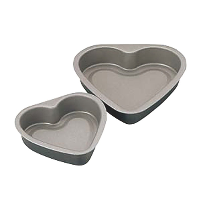 ブラックフィギュア ハートケーキ型 S D-017 1個（ご注文単位1個）【直送品】
