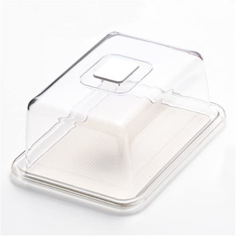 MT-1100 クリアラブリーハット角 特大 ホワイト 1個（ご注文単位1個）【直送品】