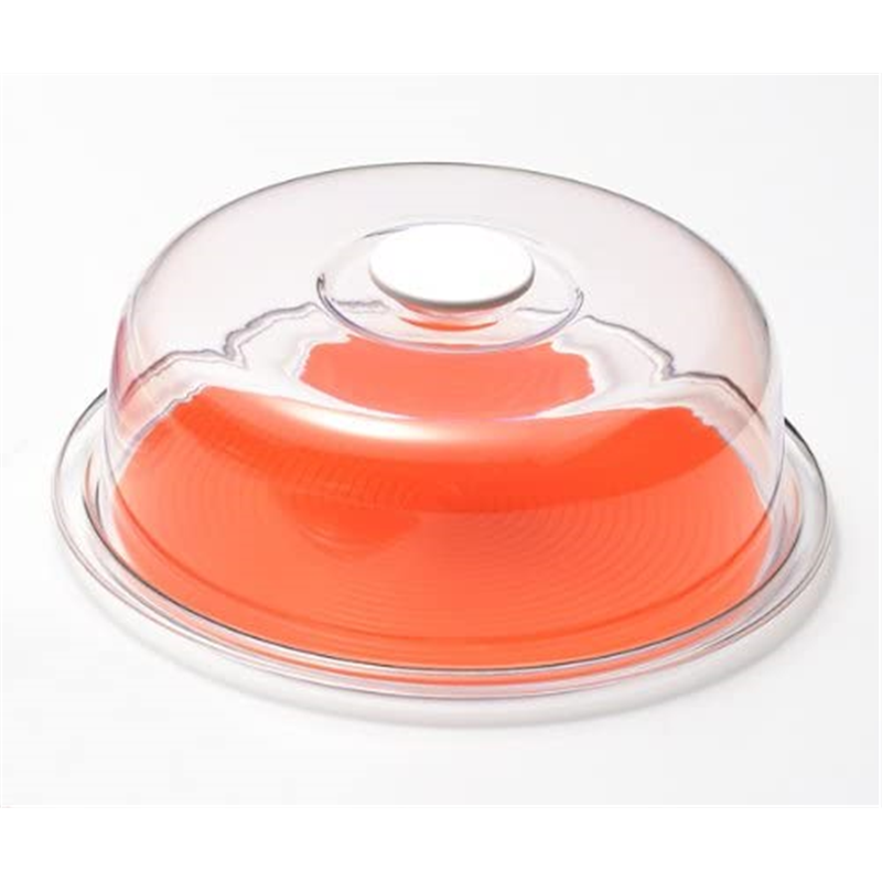 MT-1194 クリアラブリーハット 丸ケーキ大 オレンジ 1個（ご注文単位1個）【直送品】