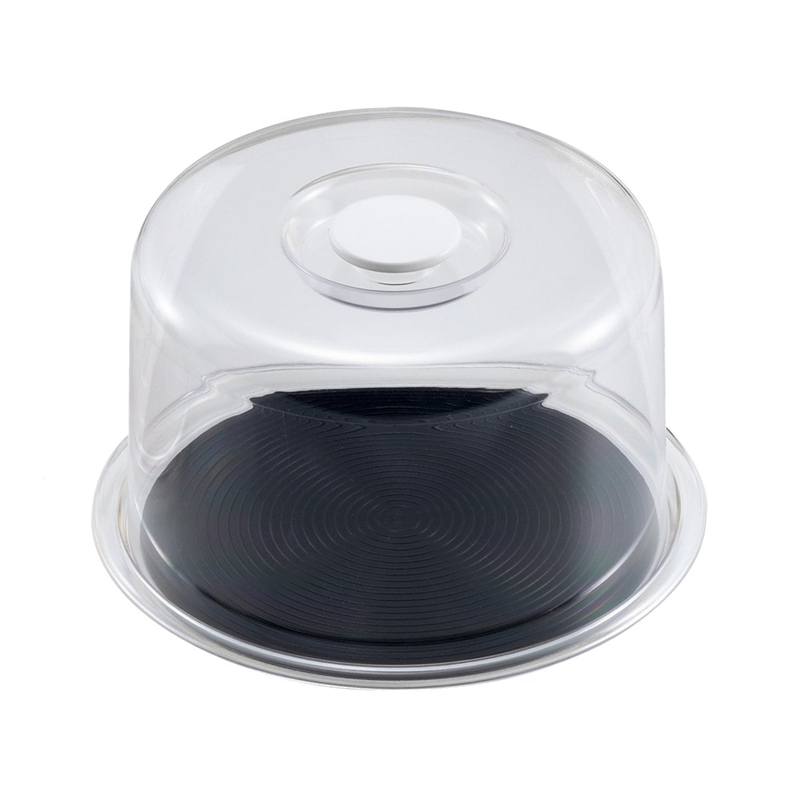 MT-4918 深型クリアラブリーハット 中 ブラック 1個（ご注文単位1個）【直送品】