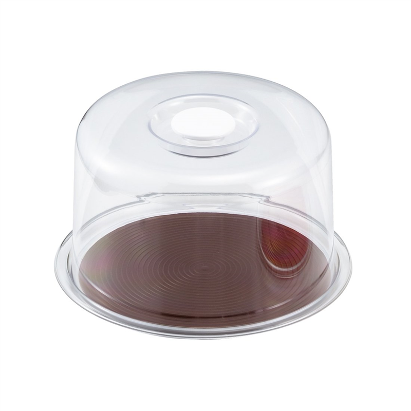 MT-4919 深型クリアラブリーハット 中 ブラウン 1個（ご注文単位1個）【直送品】