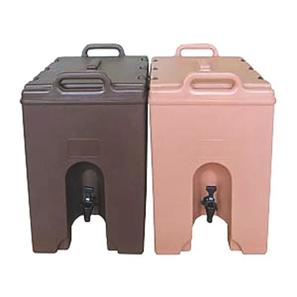 キャンブロ ドリンクデスペンサー1000LCDブラウン 1個（ご注文単位1個）【直送品】