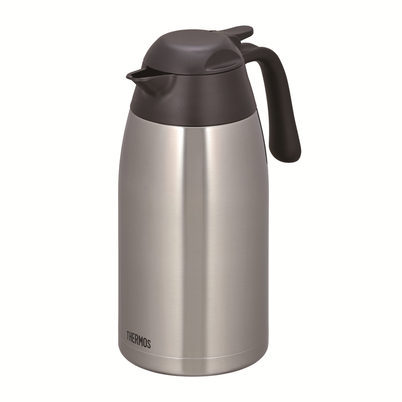 サーモス ステン卓上ポット THX-2000 SBK (ステンレスブラック) 1個（ご注文単位1個）【直送品】