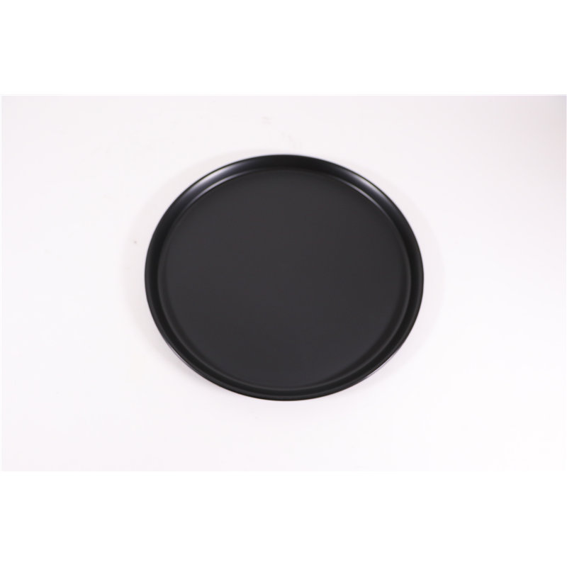 PPノンスリップ丸盆 φ360 ブラックN.S　M44-449 1個（ご注文単位1個）【直送品】