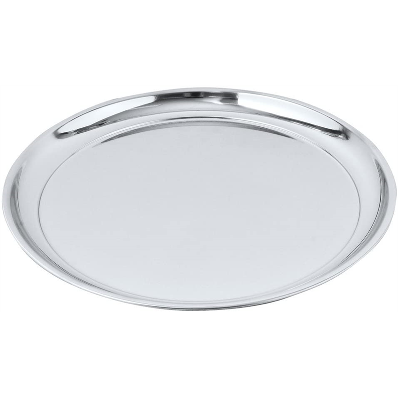 (77) 18-0丸盆 14インチ 1個（ご注文単位1個）【直送品】