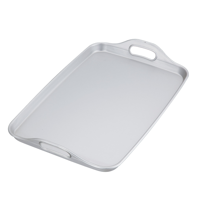 アルマイト脇取盆 中 1個（ご注文単位1個）【直送品】