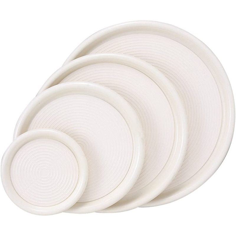 MT-010 マジックトレー丸型 大 14インチ 白 PP袋入 1個（ご注文単位1個）【直送品】