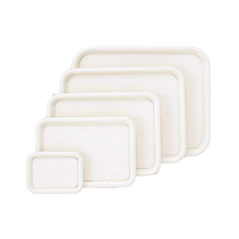 MT-004 マジックトレー 角型 中 12インチ 白 PP袋入 1個（ご注文単位1個）【直送品】