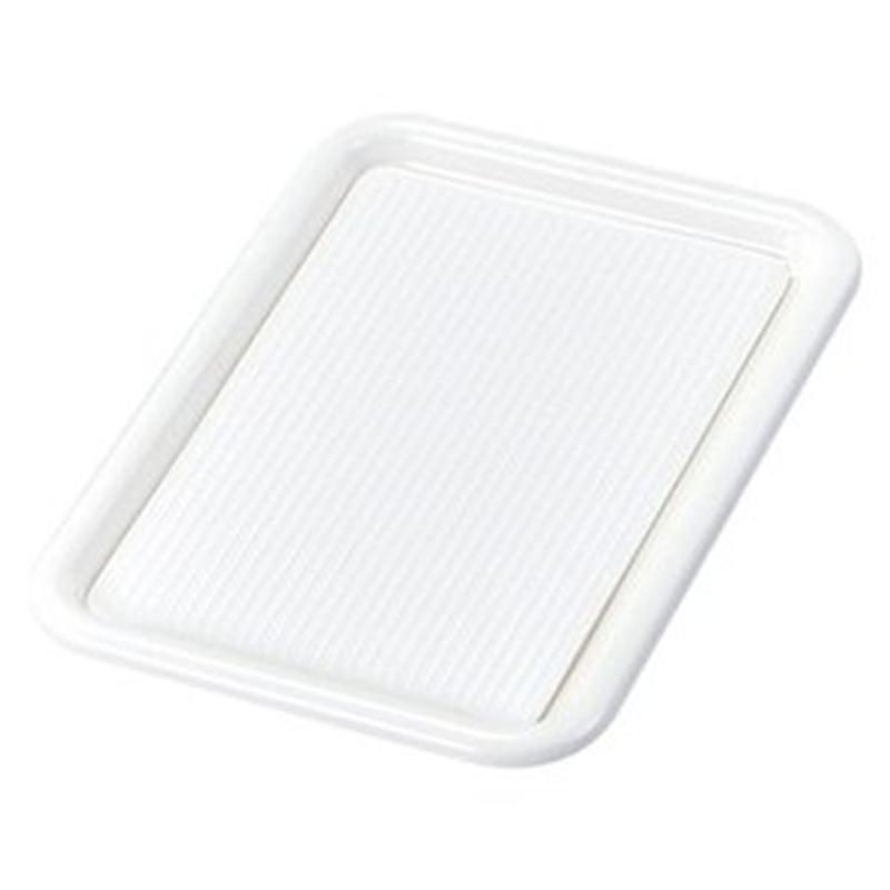 MT-001 マジックトレー 角型 大 14インチ 白 PP袋入 1個（ご注文単位1個）【直送品】