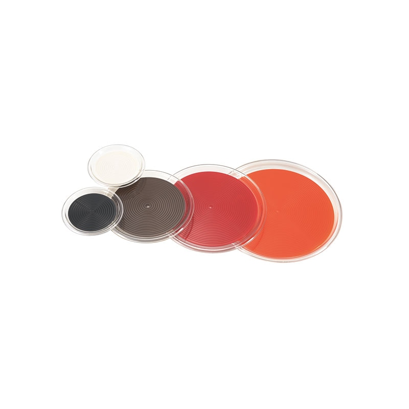 MT-1053 クリアマジックトレー丸 大 レッド 1個（ご注文単位1個）【直送品】