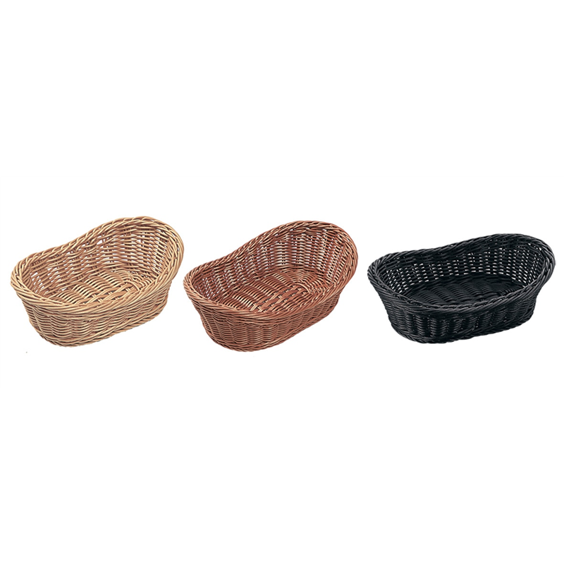 舟型バスケット 30型 ブラックFG-532-BK 1個（ご注文単位1個）【直送品】