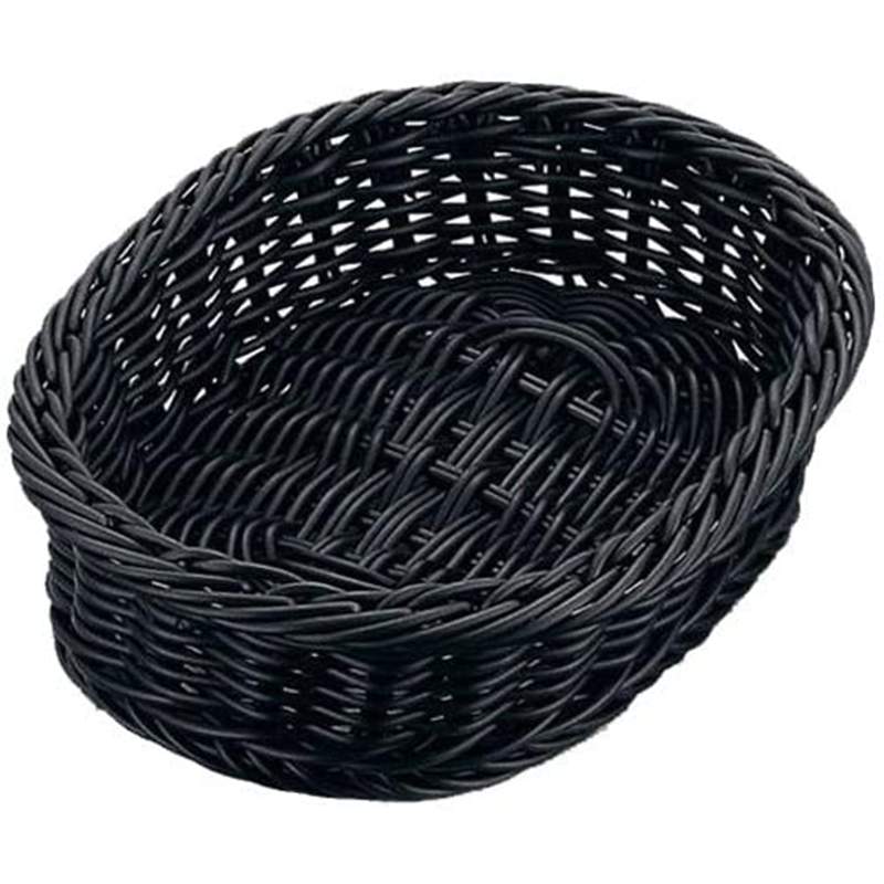 小判型 フードバスケット 40型 ブラックVB-942-BK 1個（ご注文単位1個）【直送品】